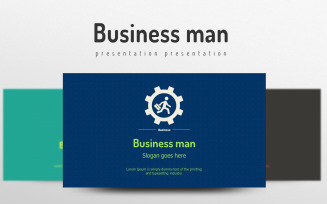 Business Man PowerPoint template