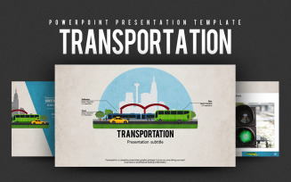 Transportation PowerPoint template