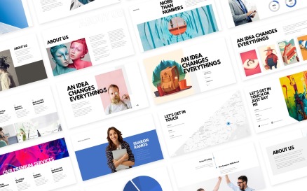 Creative Simple Presentation Keynote Template