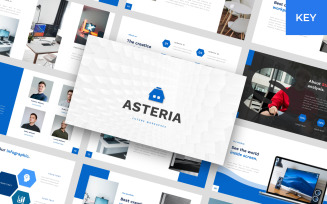 ASTERIA - Business Creative - Keynote template