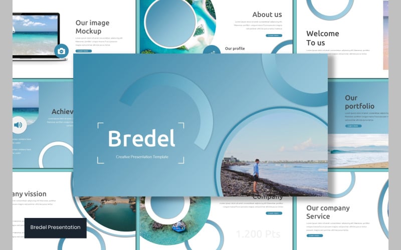 Bredel PowerPoint template PowerPoint Template