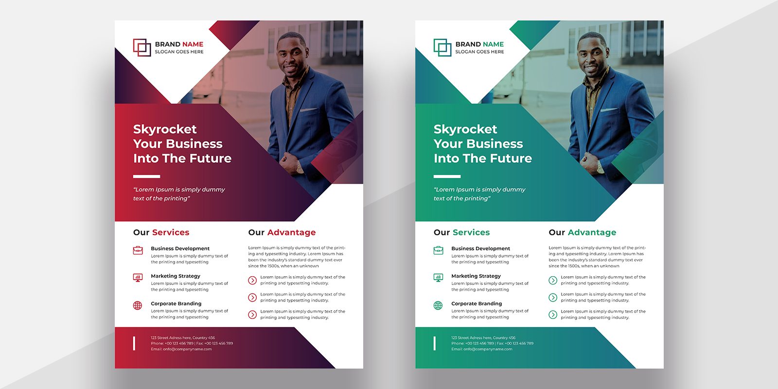 Business Flyer Corporate Identity Template