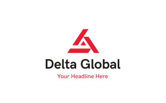 Delta Global Logo Template