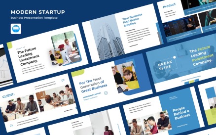 MODERN STARTUP - Presentation Keynote Template