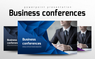 Business Conferences PowerPoint template