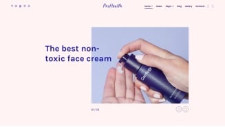 ProHealth - Life Coach Multipage Creative Joomla Template