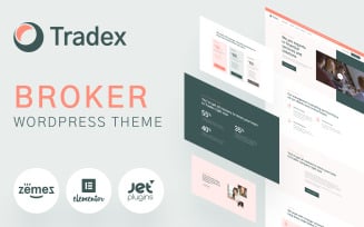 Tradex - Forex Broker WordPress Theme