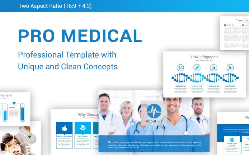 Pro Medical Presentation PowerPoint template PowerPoint Template