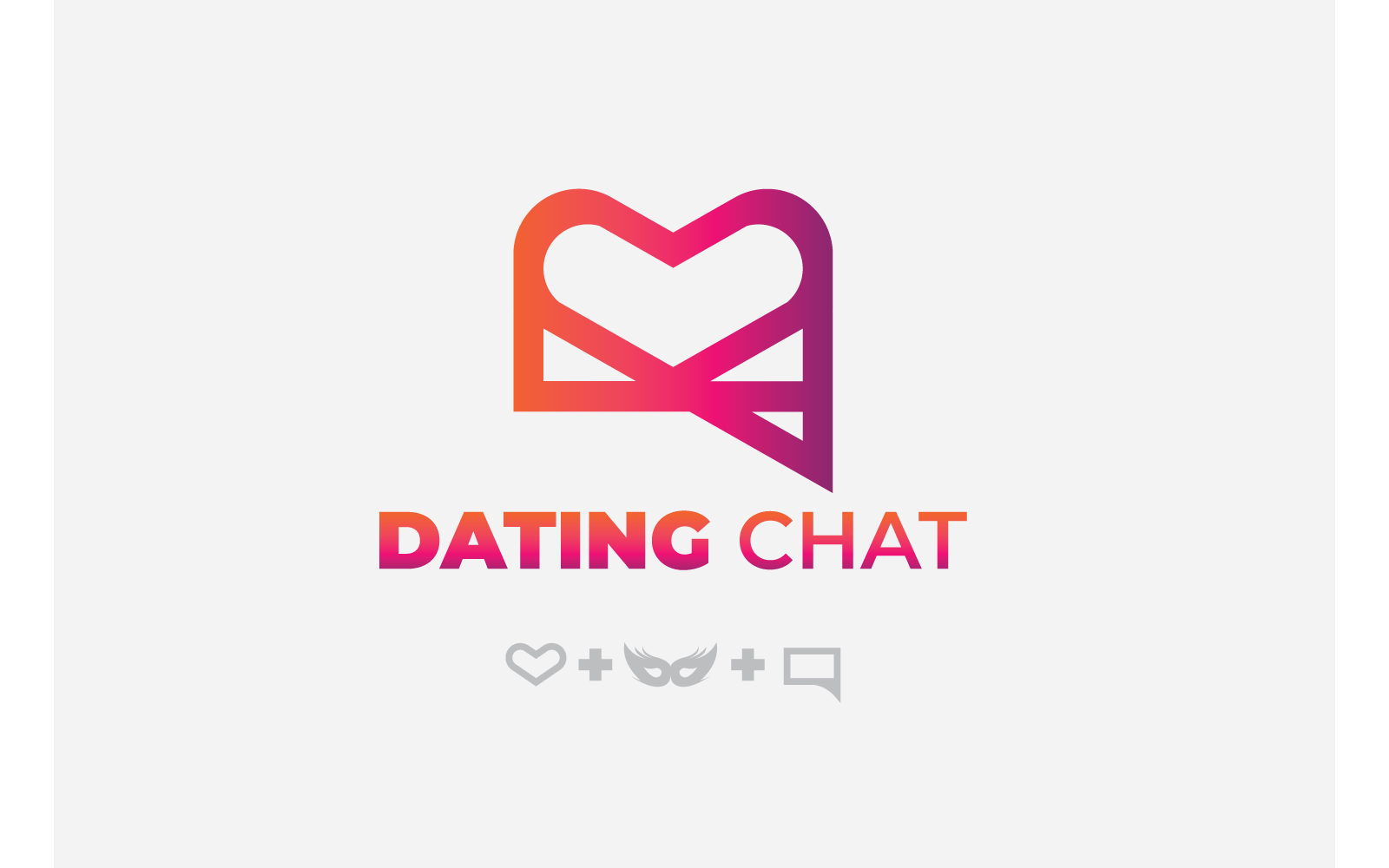 Kit Graphique #102457 Dating Chat Divers Modles Web - Logo template Preview