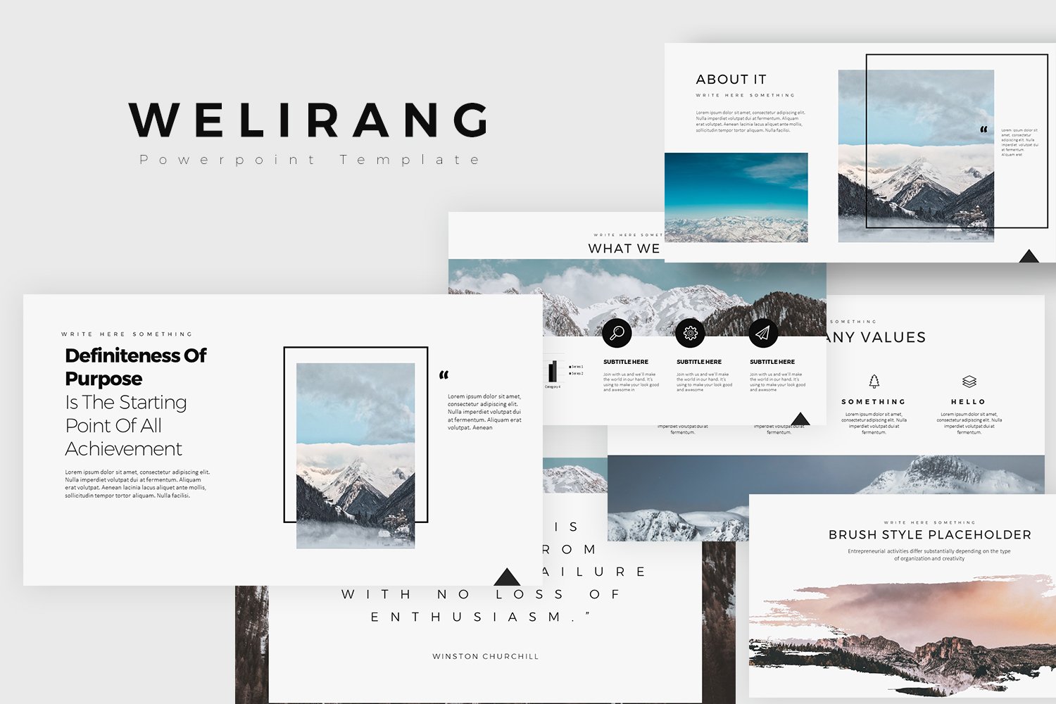 Kit Graphique #102504 Agence Consultant Divers Modles Web - Logo template Preview