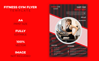 Dynamic Gym Promo Flyer Template