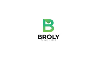 Broly Logo Template