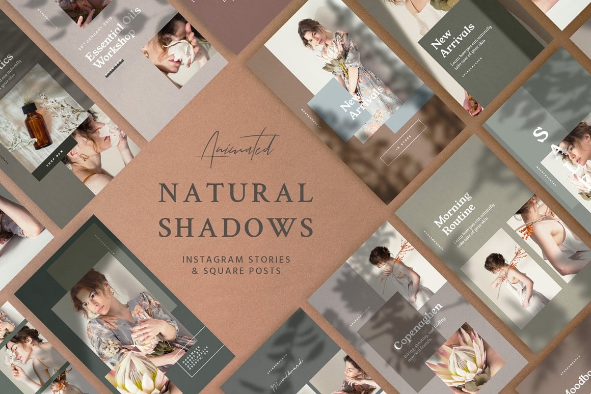 Template #103017 Shadow Beauty Webdesign Template - Logo template Preview