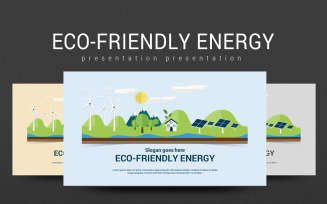 Eco-Friendly Energy PowerPoint template