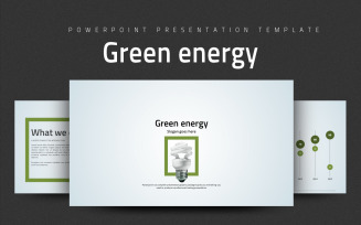 Green Energy PowerPoint template