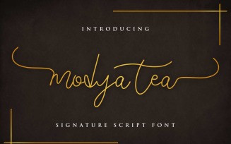 Modya Tea Font