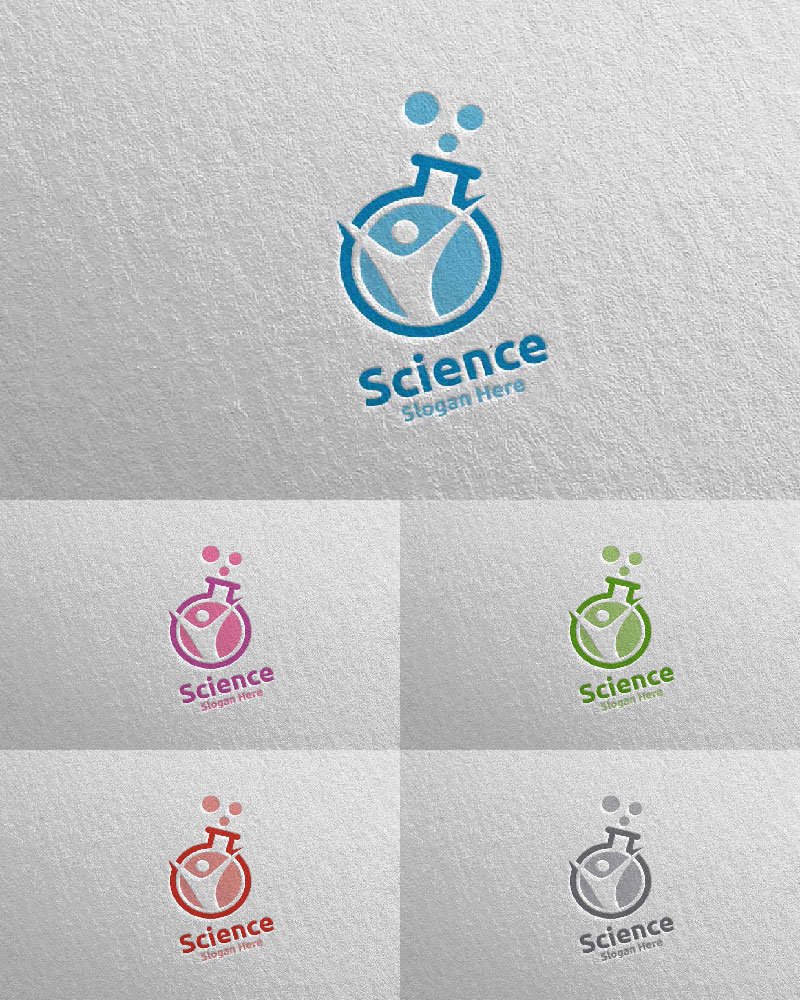 Kit Graphique #103151 Microbiologie Dna Divers Modles Web - Logo template Preview