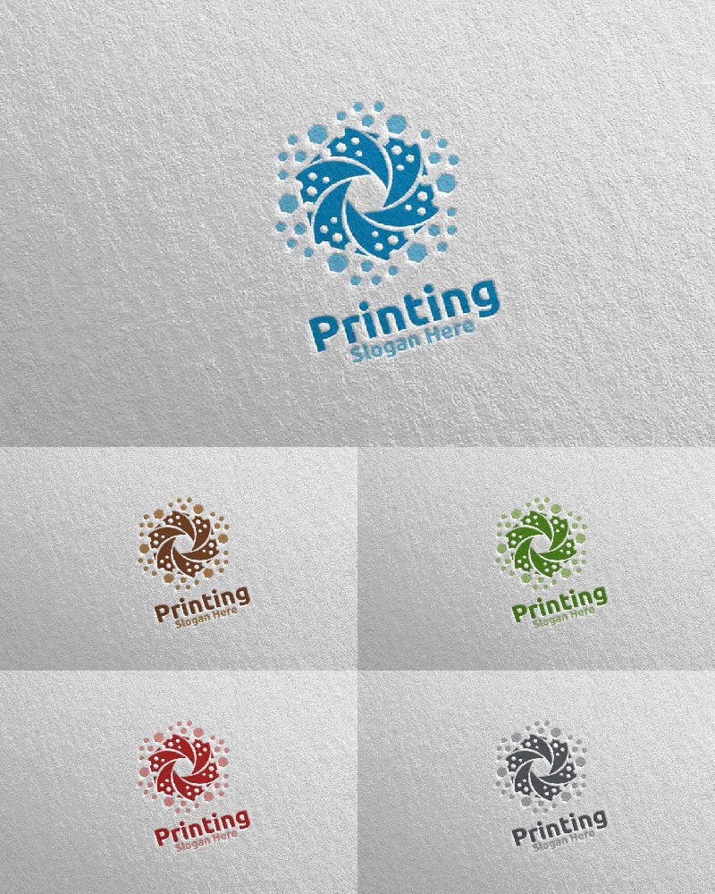 Kit Graphique #103182 Logo Printing Divers Modles Web - Logo template Preview