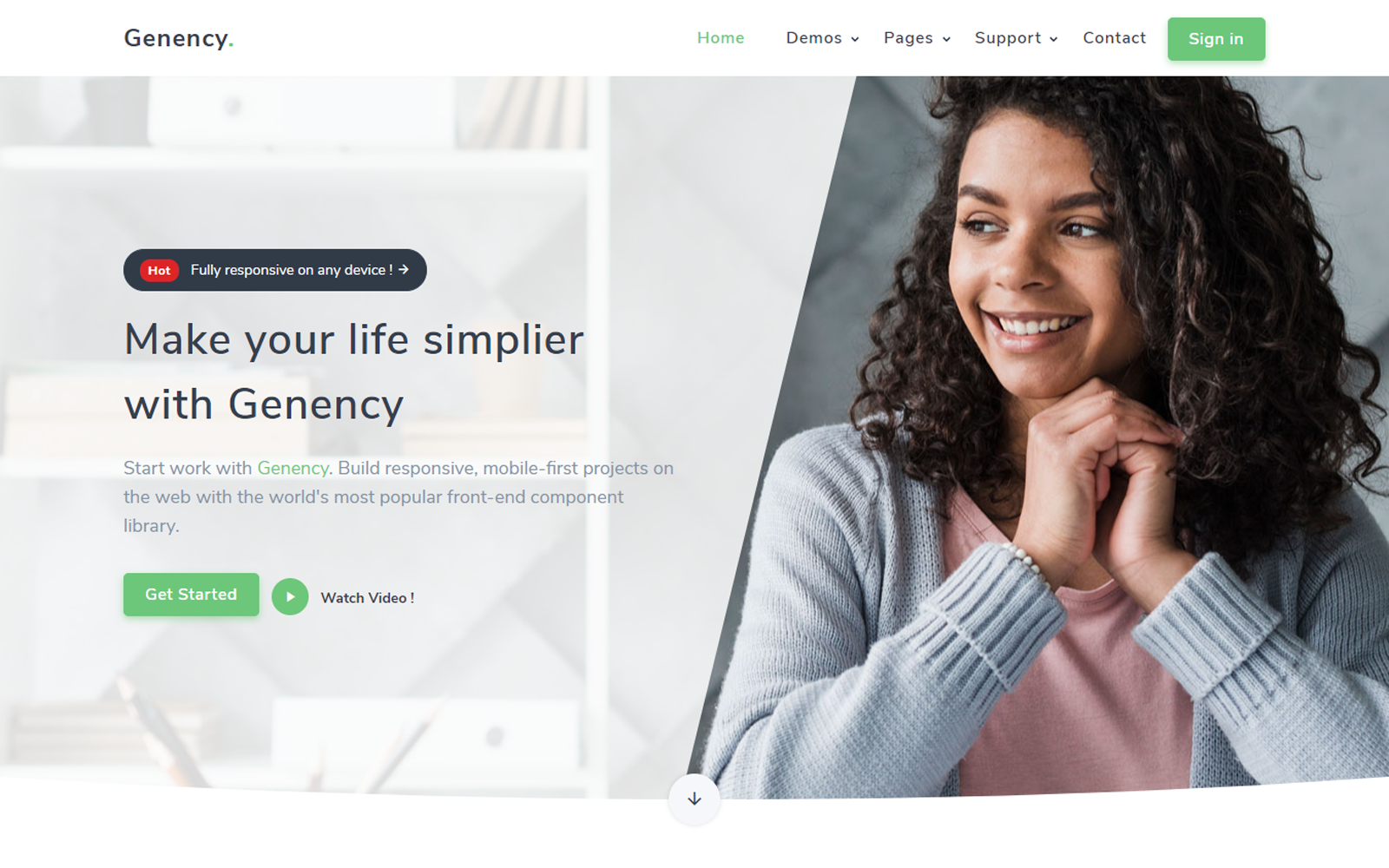 Responsive Uplead - Multipurpose Web Sitesi #103138