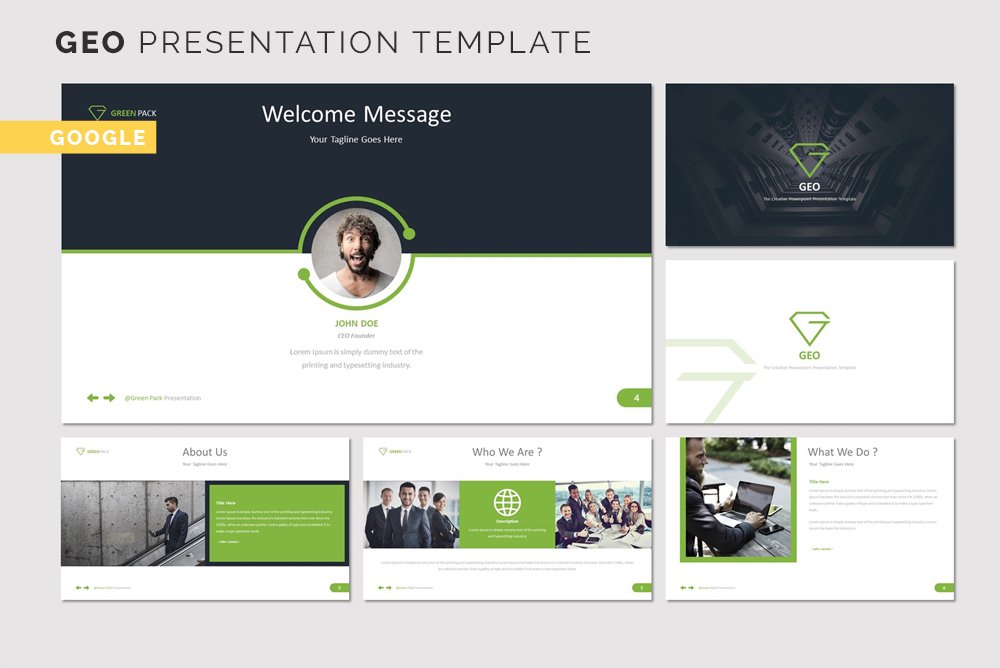Template #103335 Map Marketing Webdesign Template - Logo template Preview
