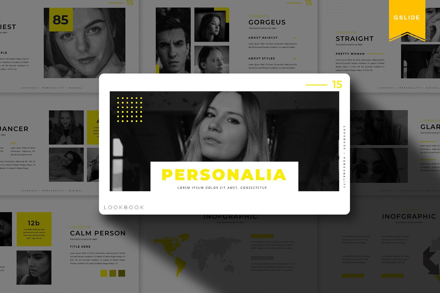 Template #103341 Persona Illustration Webdesign Template - Logo template Preview