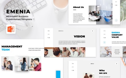 MINIMALIST BUSINESS PowerPoint Template