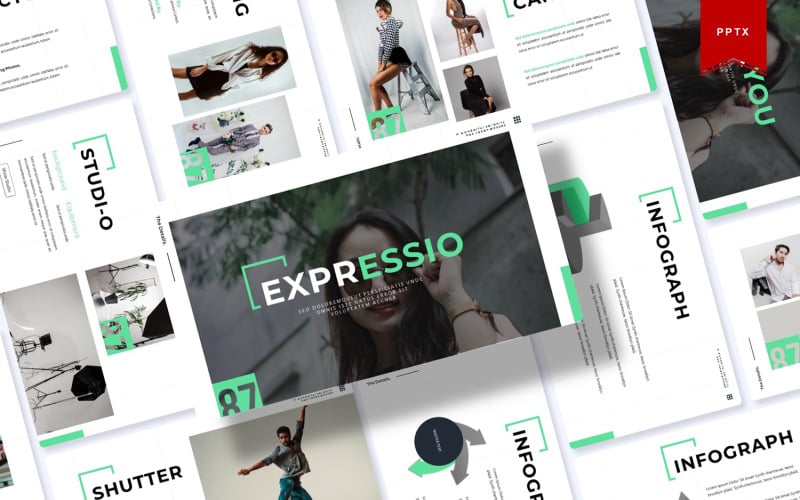 Expressio | PowerPoint template PowerPoint Template