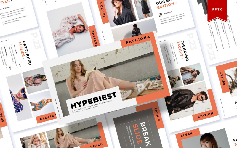Hypebeast | PowerPoint template PowerPoint Template