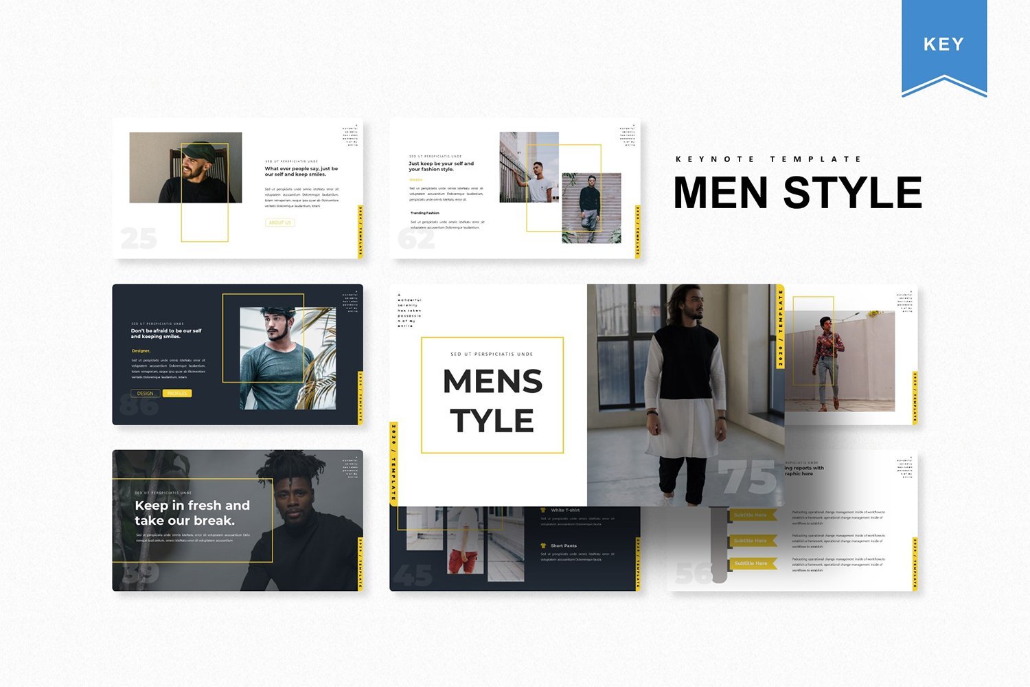 Kit Graphique #103576 Homme Mode Web Design - Logo template Preview