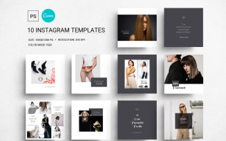 Fashion Instagram Banner Social Media Template
