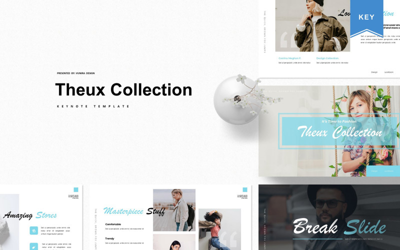 Theux Collection - Keynote template Keynote Template
