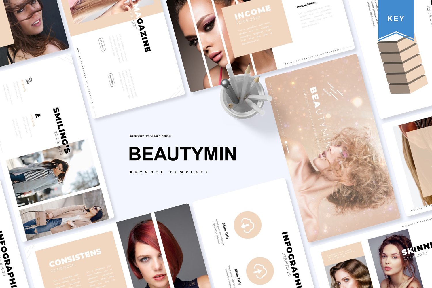 Template #103604 Beauty Face Webdesign Template - Logo template Preview