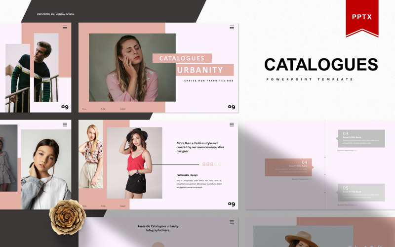 Catalgues | PowerPoint template PowerPoint Template