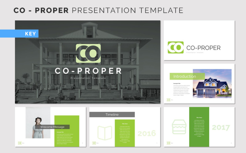 CO - PROPER - Keynote template Keynote Template