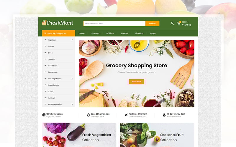 FreshMart - Grocery Store №103656