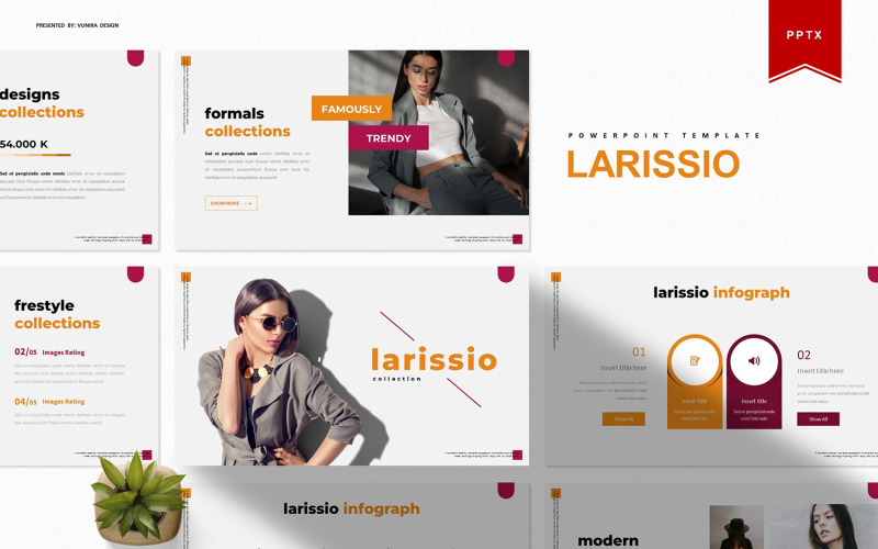 Larissio | PowerPoint template PowerPoint Template
