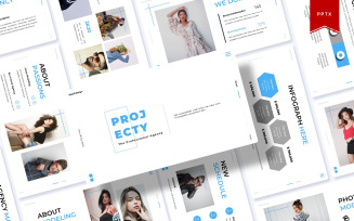 Projecty | PowerPoint template