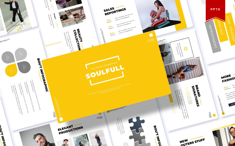 Soulfull | PowerPoint template PowerPoint Template