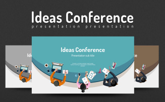 Ideas Conference PowerPoint template