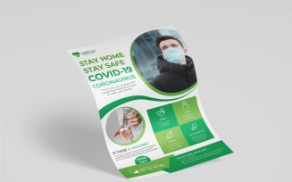 Medical Flyer, COVID-19 Flyer - Corporate Identity Template