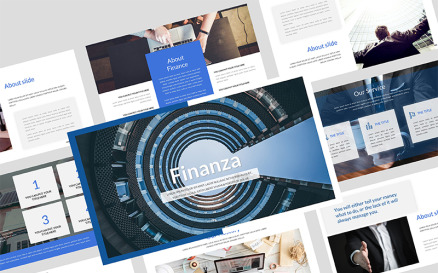 Finanza Finance Keynote Template