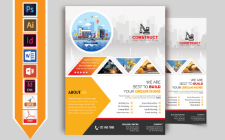 Construction Flyer Vol-04 - Corporate Identity Template
