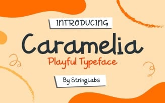 Caramelia - Playful Children Typeface Font
