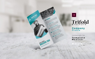 InDesign Trifold Brochure - Corporate Identity Template