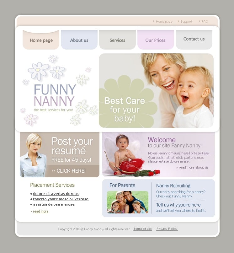 babysitter-website-template-10495