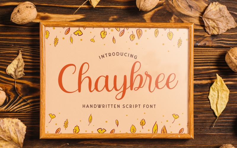 Chaybree - Handwritten Font
