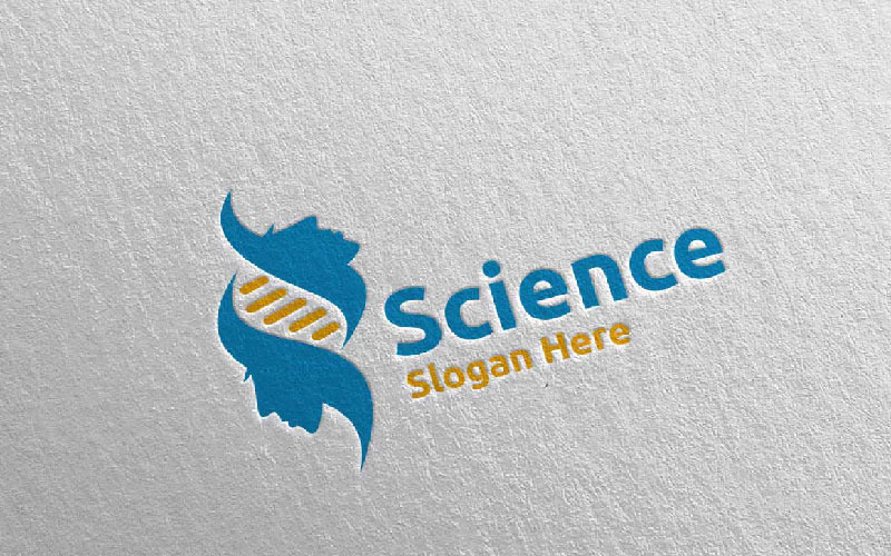 Human Beauty Science and Research Lab Logo Template