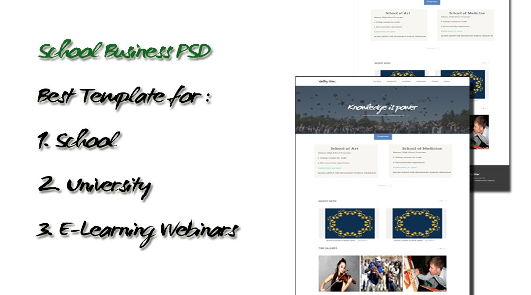 Kit Graphique #104145 Schoolbusiness Hishamelreedy Web Design - Logo template Preview