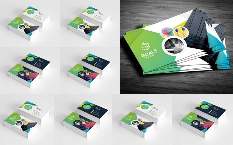 Template #104186 Card Corporate Webdesign Template - Logo template Preview