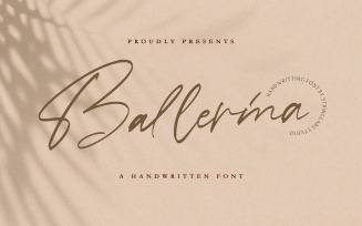 Ballerina - Signature Cursive Font